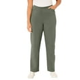 thumbnail image 1 of Catherines Women's Plus Size Suprema Studio Roll Tab Pant, 1 of 6
