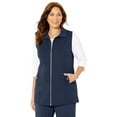 thumbnail image 1 of Catherines Women's Plus Size Suprema Studio Zip Front Vest, 1 of 6