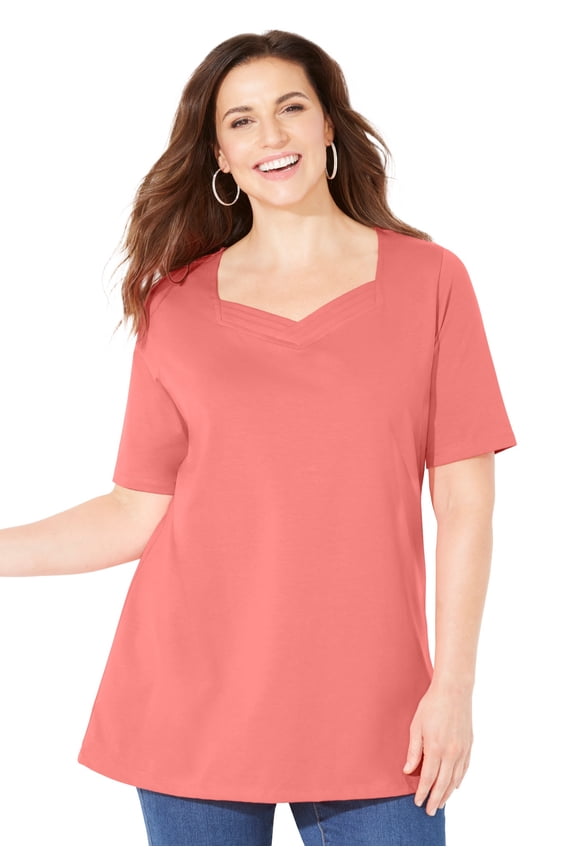 Women's Plus Size Suprema Sweetheart Tee