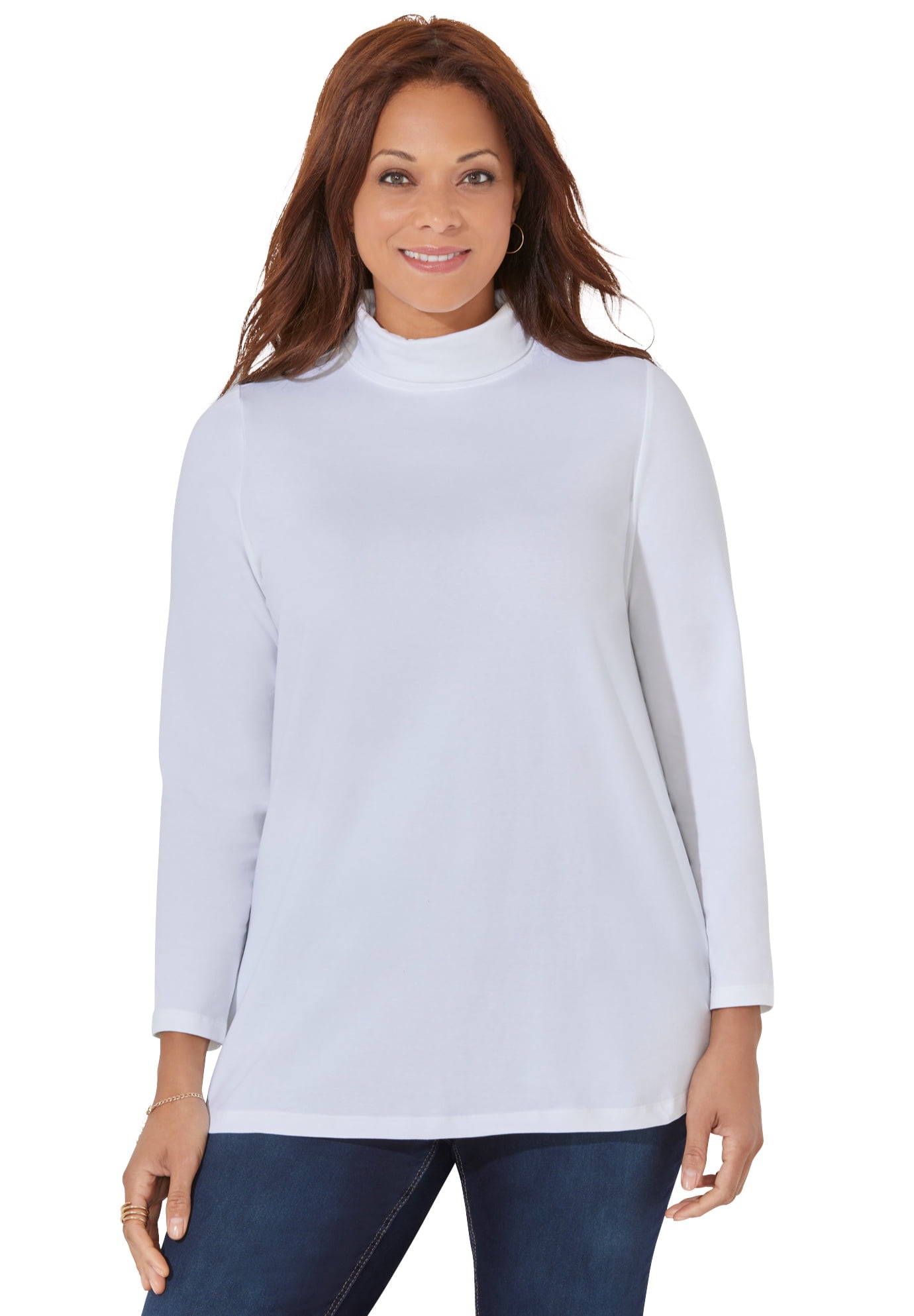Catherines Women's Plus Size Suprema Turtleneck - Walmart.com