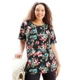 thumbnail image 1 of Catherines Women's Plus Size Suprema Ultra-Soft Scoopneck Tee, 1 of 3