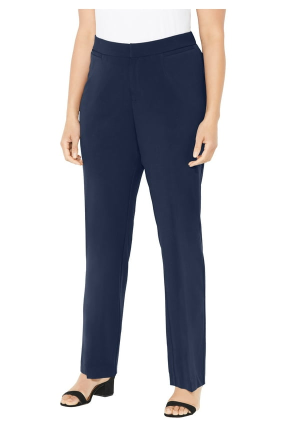Women's Plus Size Tall Right Fit Pant (Moderately Curvy)