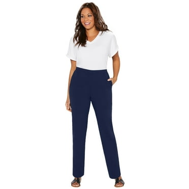 Catherines Women's Plus Size Tall Suprema Pant
