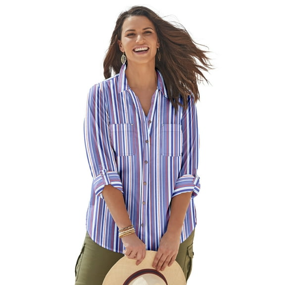 Catherines Women's Plus Size The New Utility Shirt
