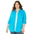 thumbnail image 1 of Catherines Women's Plus Size The New Utility Shirt, 1 of 5