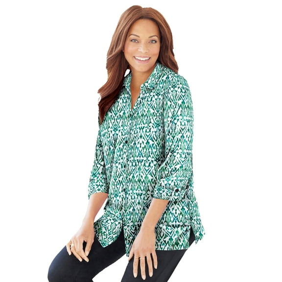 Catherines Women's Plus Size The Timeless Blouse