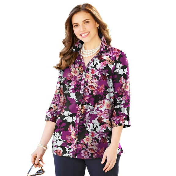 Catherines Women's Plus Size The Timeless Blouse