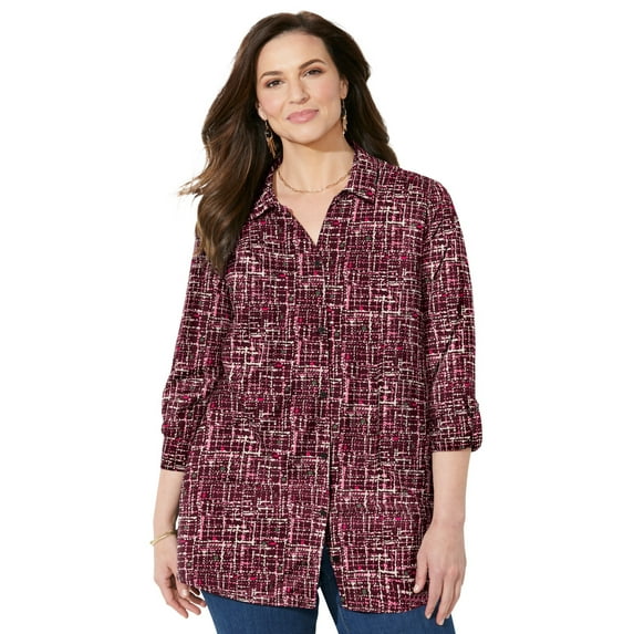 Catherines Women's Plus Size The Timeless Blouse