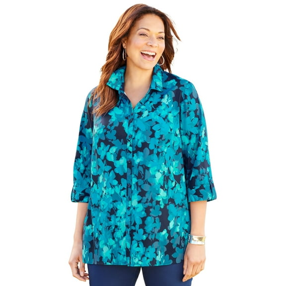 Catherines Women's Plus Size The Timeless Blouse