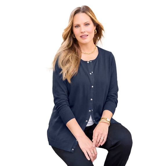 Catherines Women's Plus Size The Timeless Cardigan