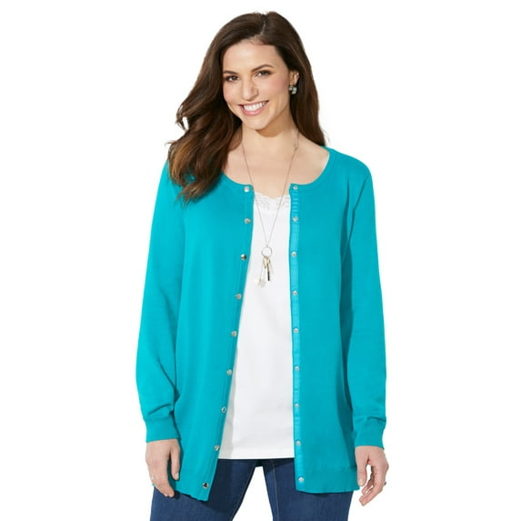 Catherines Women's Plus Size The Timeless Cardigan