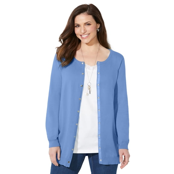 Catherines Women's Plus Size The Timeless Cardigan