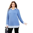 thumbnail image 1 of Catherines Women's Plus Size Tunic Collar Duet, 1 of 4