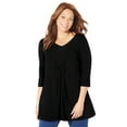thumbnail image 1 of Catherines Women's Plus Size Twist Front Top, 1 of 3