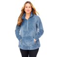 thumbnail image 1 of Catherines Women's Plus Size Ultimate Plush Half-Zip Pullover, 1 of 2