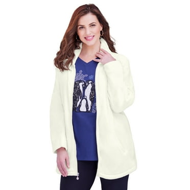 Catherines Women's Plus Size Ultimate Plush Jacket