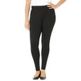 thumbnail image 1 of Catherines Women's Plus Size Ultra-Knit Ponte Legging, 1 of 4