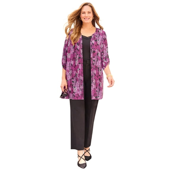 Catherines Women's Plus Size Uptown Tunic Blouse