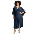 thumbnail image 1 of Catherines Women's Plus Size V-Neck Twist Maxi Dress, 1 of 6
