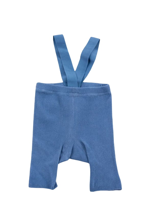 Infant Baby’s High Waist Leggings Tights Solid Suspender Pantyhose Toddler Boys Girls Knitted Short Leggings
