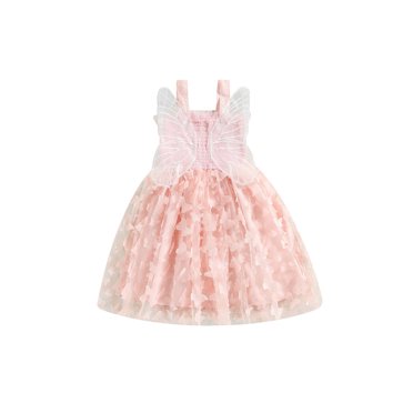 Baby Girl's Layered Tulle Tutu Dress - Sleeveless Sundress For Birthday, Party, Or Wedding