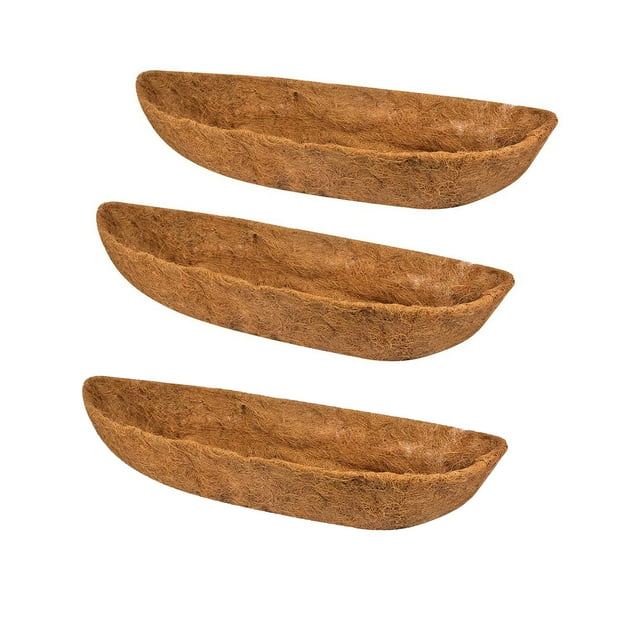 Cathery Trough Coco Liner 24/3036/48 inch Wall Planter Replaceable Coco