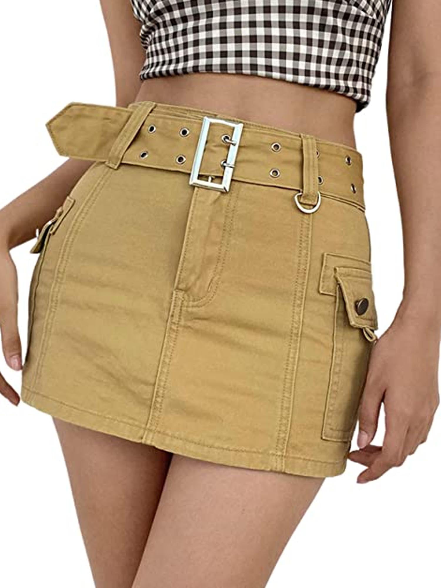 Daphnie Denim Mini Skirt Denim
