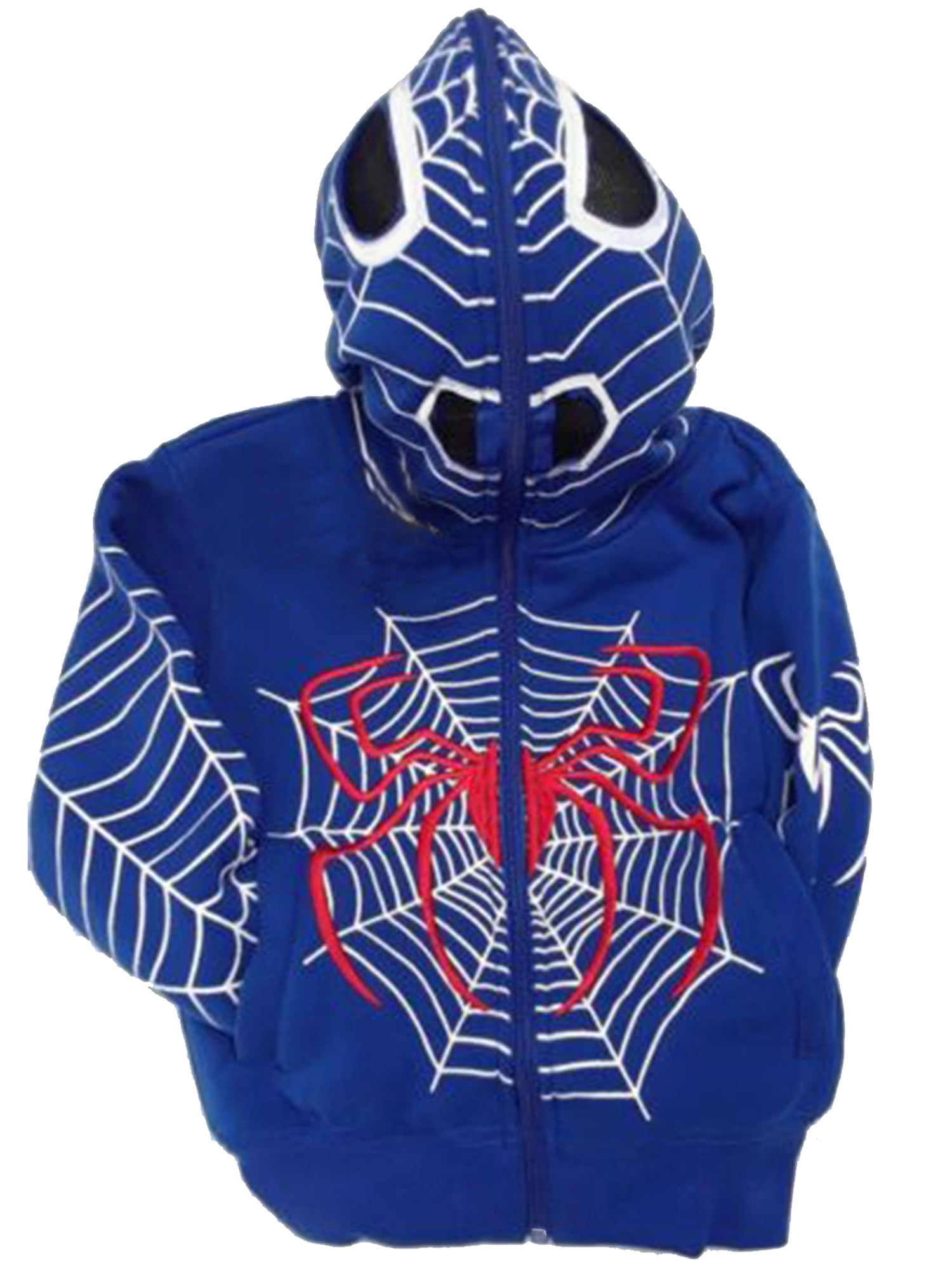  spider web hoodie - halloween hoodie : Clothing, Shoes