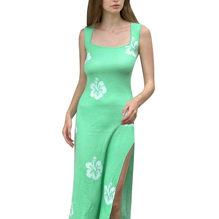 Walmart sleeveless top knit dress