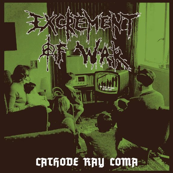 Excrement Of War Cathode Ray Coma (Vinyl Record) 12" Album Coloured Vinyl (Limited Edition)