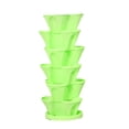 thumbnail image 1 of Cathoe Self Watering 6 Tier Stackable Garden Vertical Planter Set for Growing Vegetables Garden, 1 of 5