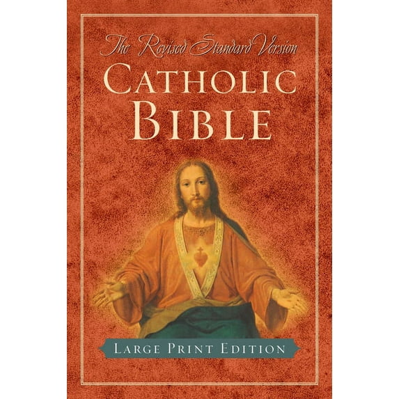 Catholic Bible-RSV-Large Print (Large Print) (Hardcover)