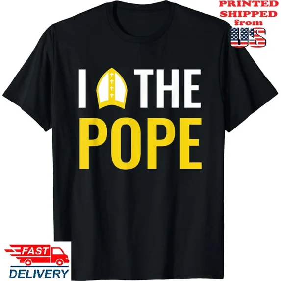 Catholic Christian I Love The Pope Francis Church T-Shirt Unisex S-5XL ...