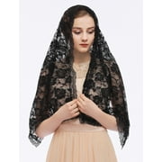 Catholic Church Veils Mantillas For Women Lace Scarf Mass Head Covering