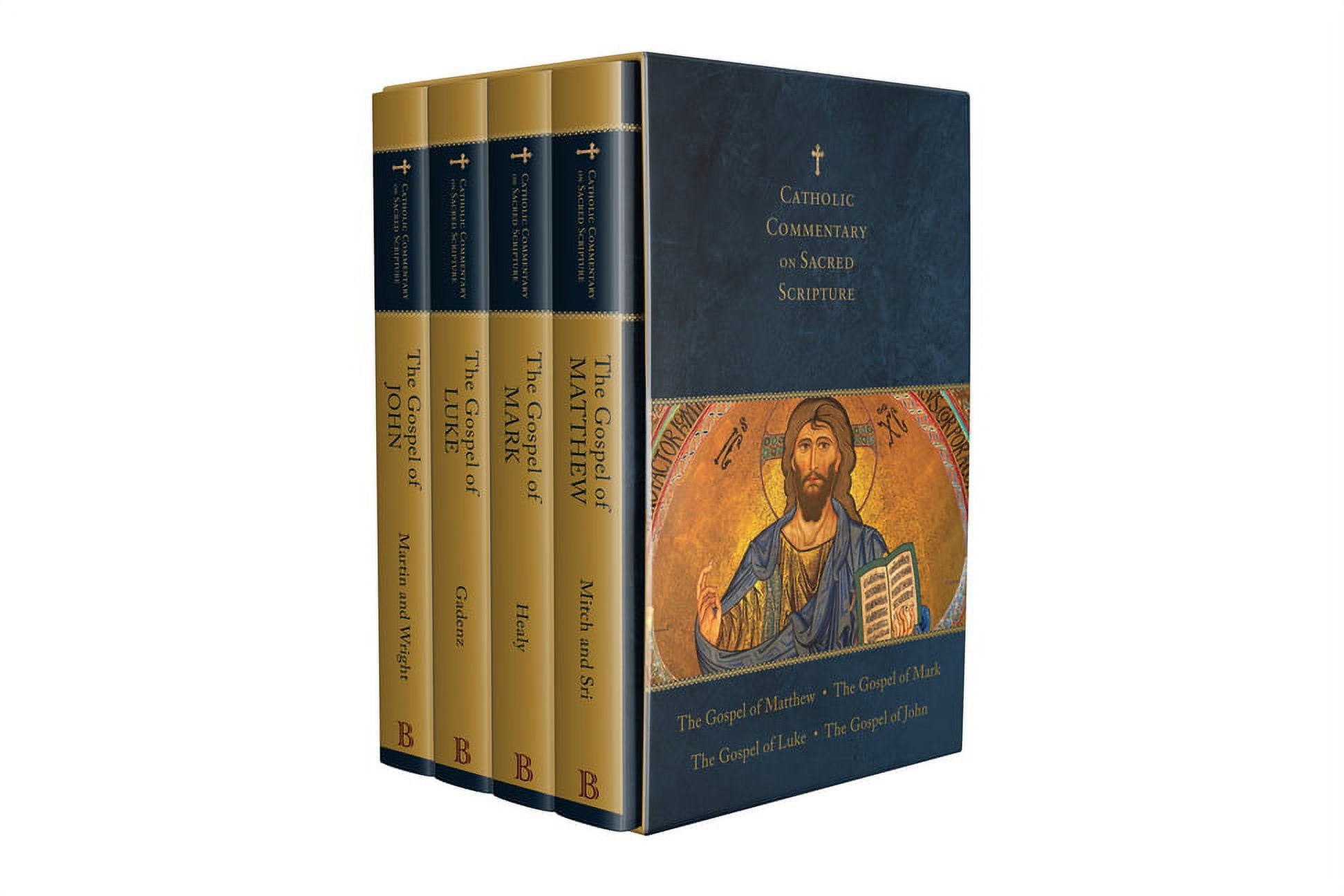 Scripture Commentaries Catholic Commentary on Sacred Scripture Four Gospels Deluxe Boxed Set ...