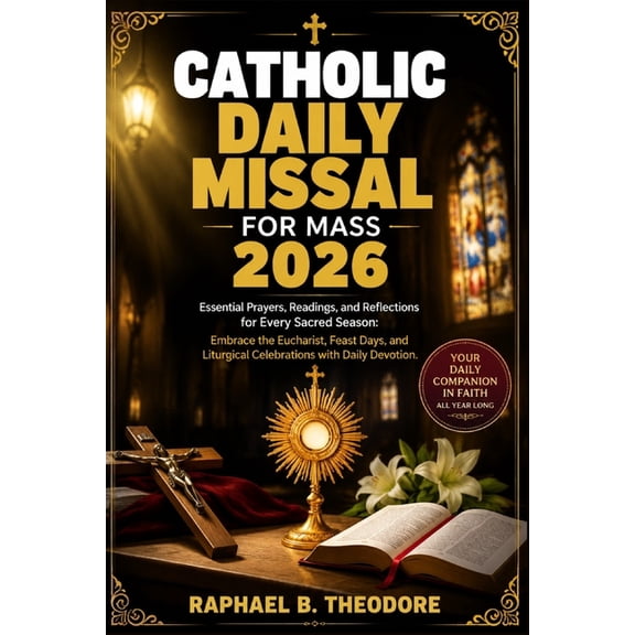 Catholic Daily Missal for Mass 2026: Essential Prayers, Readings, and Reflections for Every Sacred Season: Embrace the E, (Paperback)