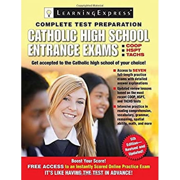 Pre-Owned Catholic High School Entrance Exams: COOP/HSPT/TACHS (Paperback) 1576859339 9781576859339