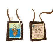 Catholic Holy Figure Saint Scapular Saint Christopher