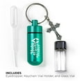thumbnail image 1 of Catholic Holy Water Bottle Keychain Kit - Turquoise, 1 of 5