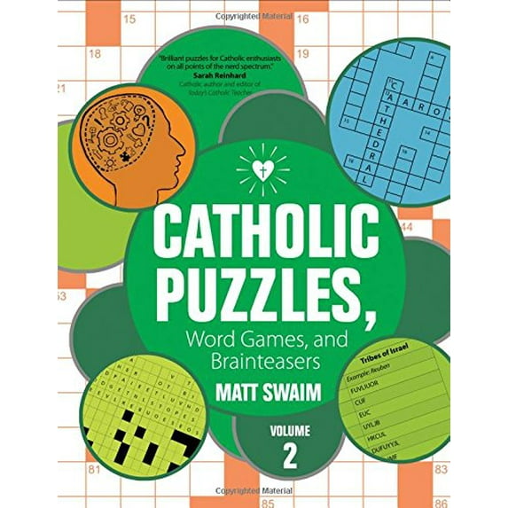 Pre-Owned Catholic Puzzles, Word Games, and Brainteasers: Volume 2 (Puzzle Books) Paperback