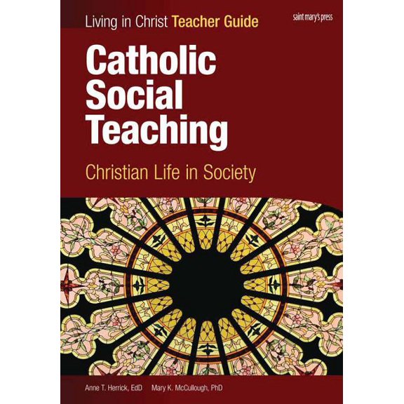 Pre-Owned Catholic Social Teaching, Teacher Guide: Christian Life in Society (Spiral-bound) 1599820781 9781599820781