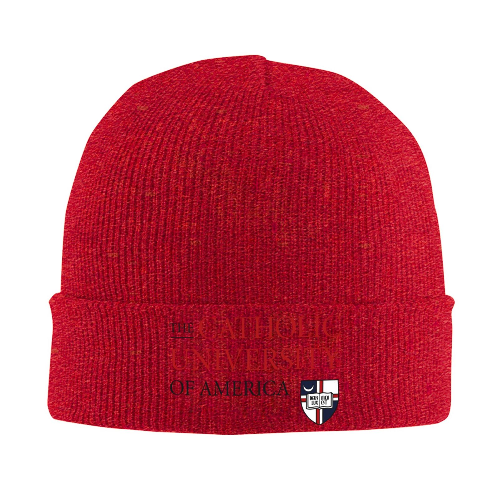 Catholic University Of America Classic Warm Winter Knit Cap Fleece ...