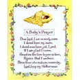 thumbnail image 1 of Catholic print picture - A Baby's Prayer - 8" x 10" ready to be framed, 1 of 1