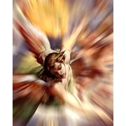 Catholic print picture - ANGEL SH2 - 8" x 10" ready to be framed