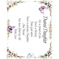thumbnail image 1 of Catholic print picture - DEAREST DAUGHTER - 8" x 10" ready to be framed, 1 of 1