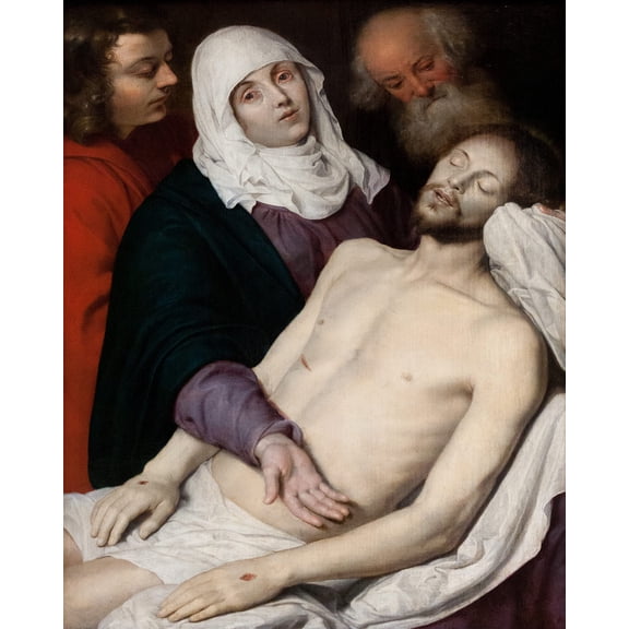 Catholic print picture - PIETA SH1 - 8" x 10" ready to be framed
