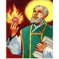 thumbnail image 1 of Catholic print picture - ST. PHILIP NERI V - 8" x 10" ready to be framed, 1 of 1