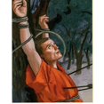 thumbnail image 1 of Catholic print picture - ST. SEBASTIAN V - 8" x 10" ready to be framed, 1 of 1