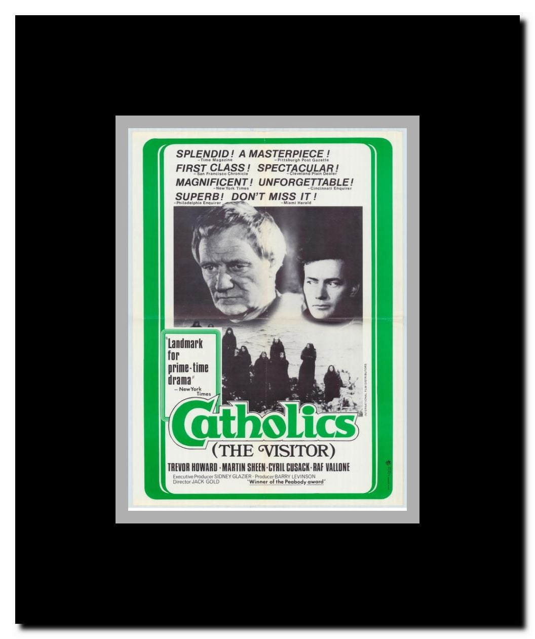 Catholics Framed Movie Poster