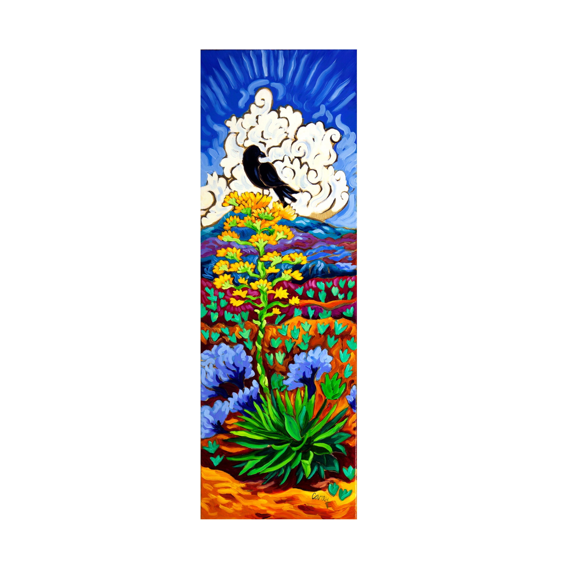 Cathy Carey 'Majesty' Canvas Art